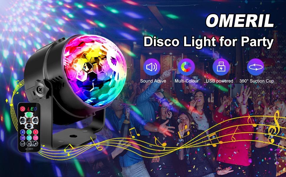 Omeril shop disco light