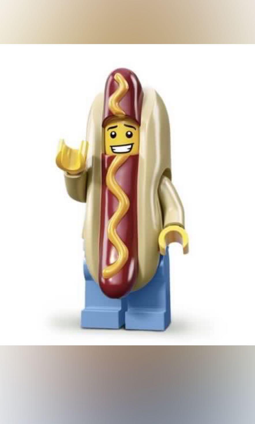BNIP Lego series 13 hotdog man Hobbies Toys Toys Games on Carousell
