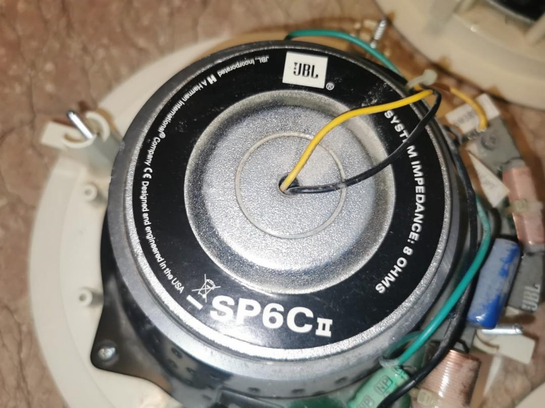 JBL Professional CSS8008 Commercial Ceiling Speaker Inox