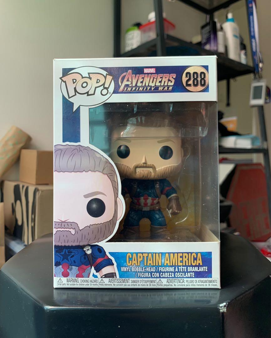 Funko Pop Capitán América 288 Avengers Infinity War Marvel Funko