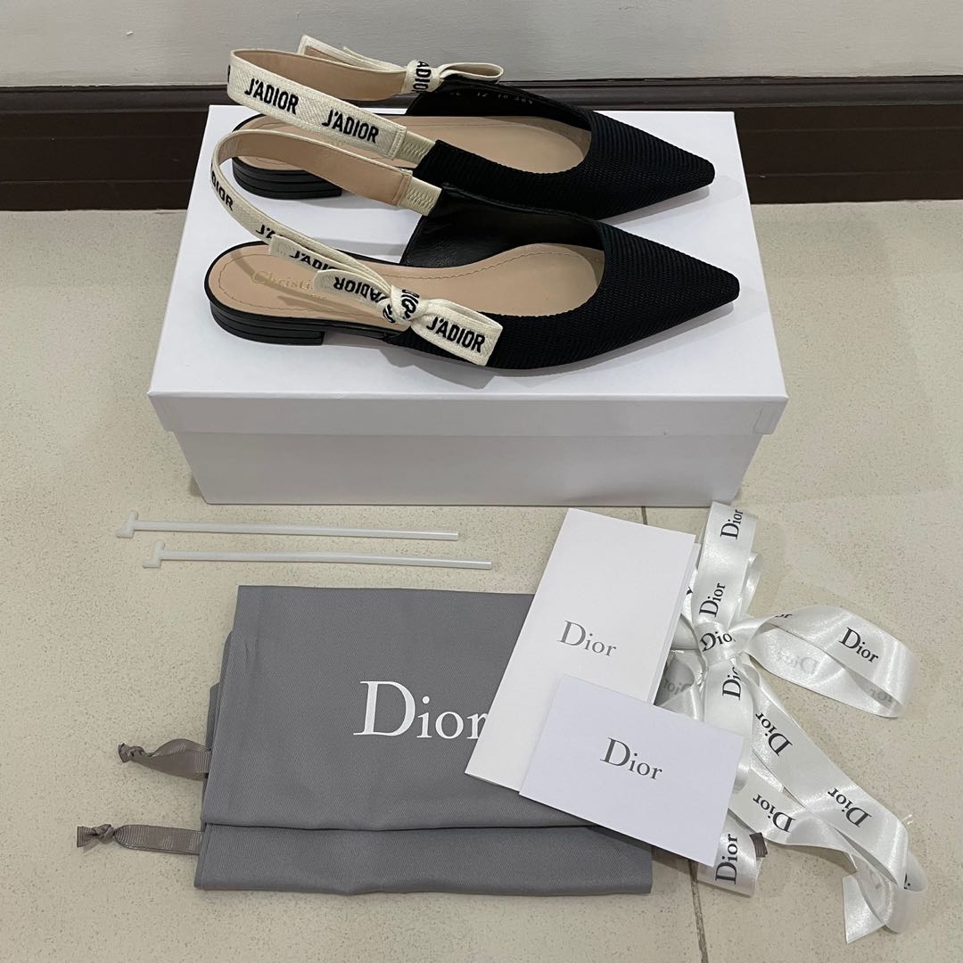 Christian Dior J'Adior Slingback Ballerina Flat, Luxury, Sneakers ...