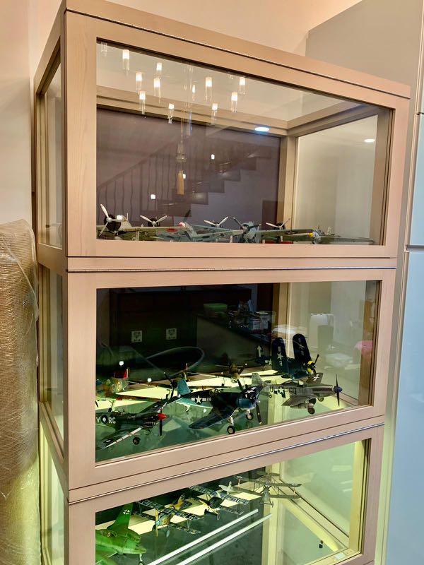 Classy Glass Display Dust Free, Furniture & Home Living