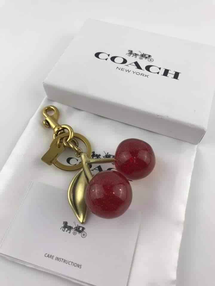 Special Coach Cherry Bag Charm Keychain 77840, Women's Fashion, Jewelry &  Organisers, Body Jewelry on Carousell