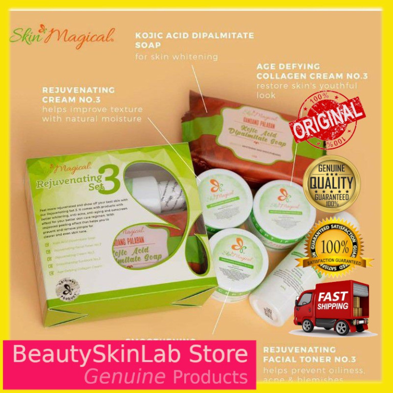 COD AUTHENTIC SKIN MAGICAL REJUVENATING SET, Beauty & Personal Care ...