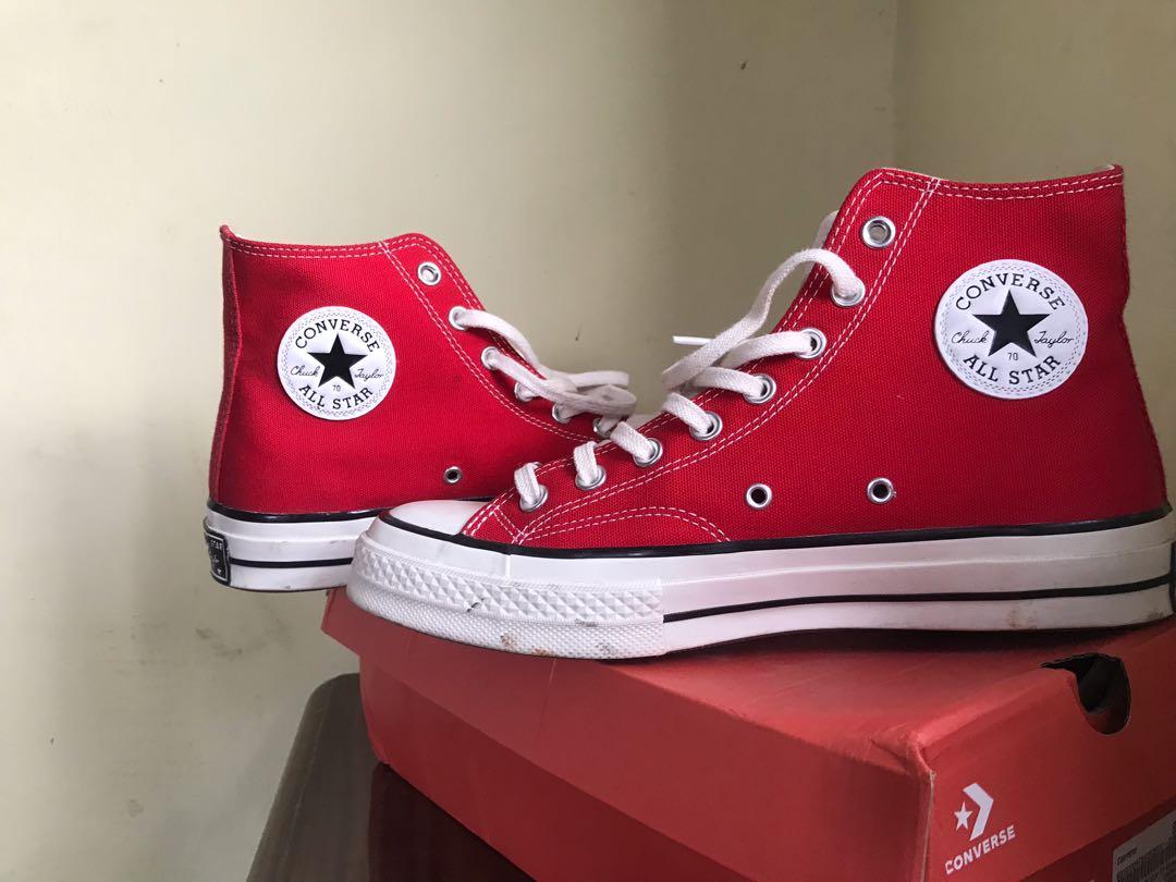 Converse ct70 clearance red