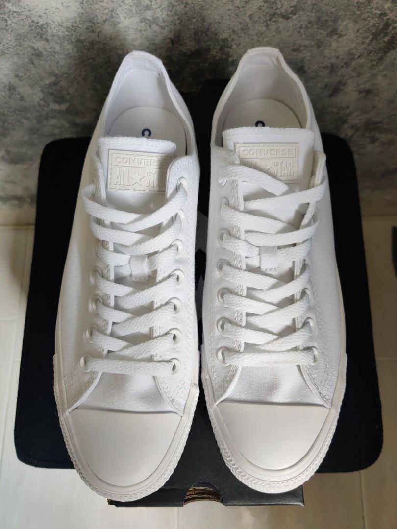 White monochrome converse shop