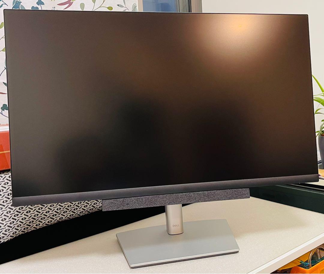 Dell P2721Q 27吋 4K 顯示器連Sound Bar, 電腦＆科技, 電腦周邊及配件, 電子屏幕 - Carousell