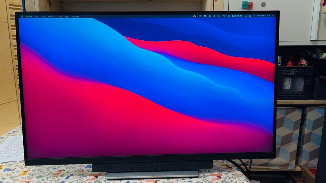 Dell P2721Q 27吋 4K 顯示器連Sound Bar, 電腦＆科技, 電腦周邊及配件, 電子屏幕 - Carousell
