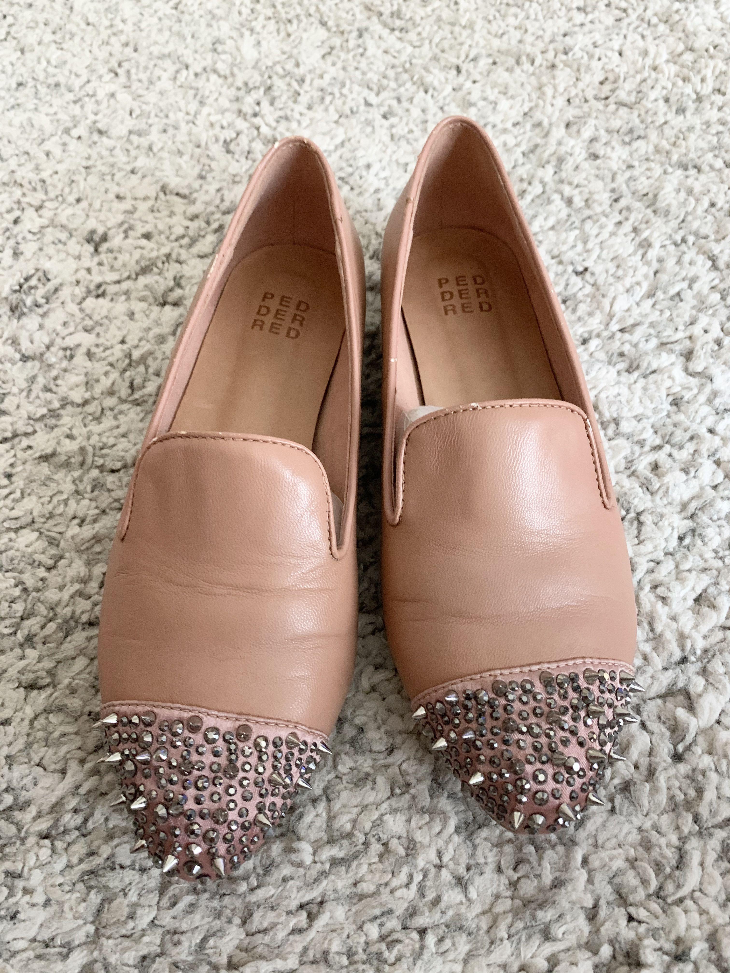 Red designer loafers discount
