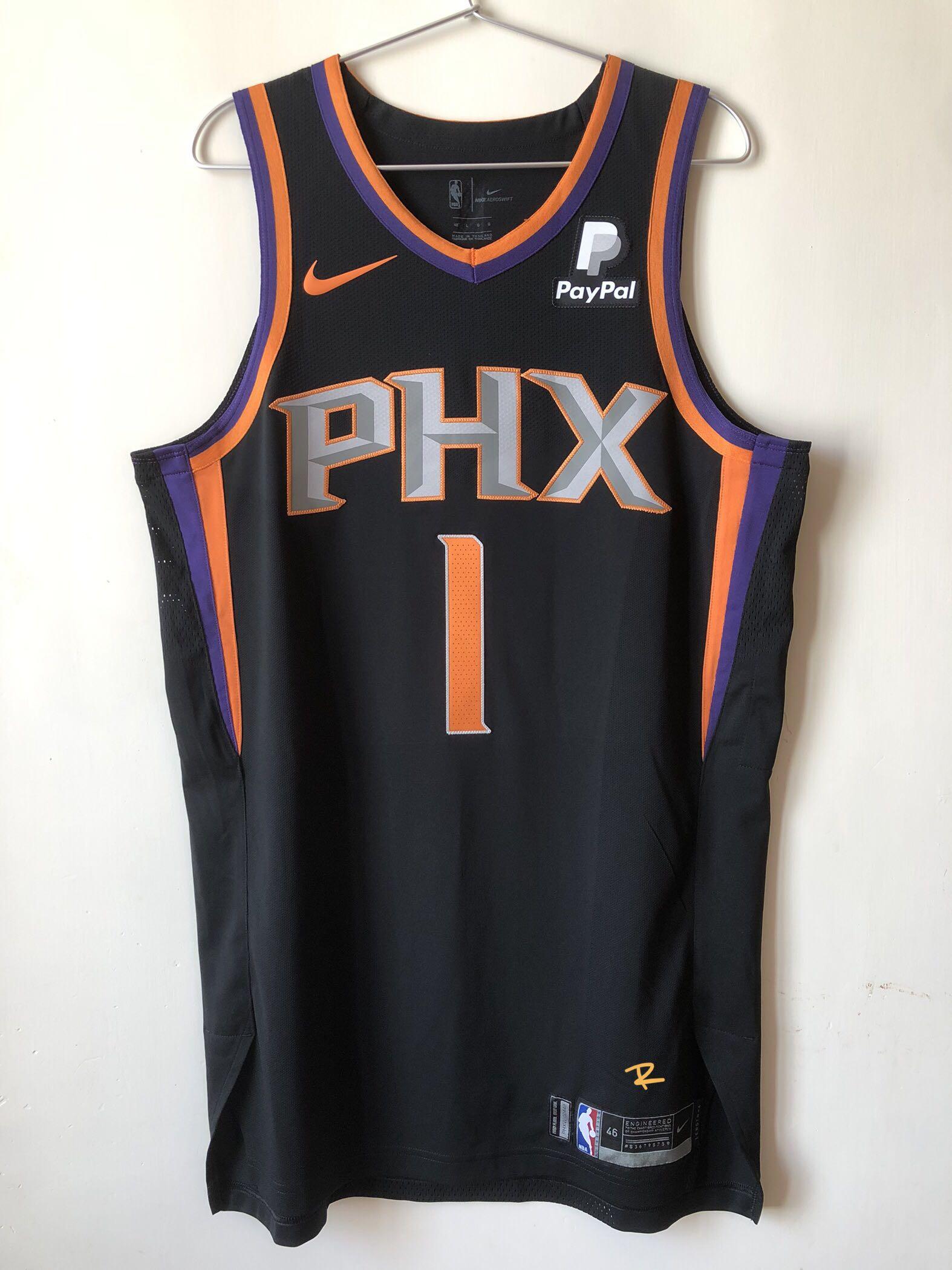 100% Authentic Devin Booker Nike 2019 Phoenix Los Suns Team Issued Jersey  46+6