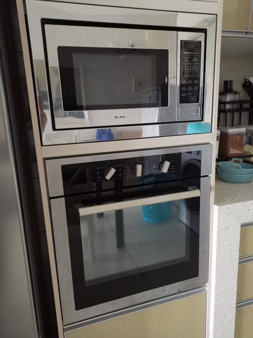 Elba Built In Microwave And Oven, Tv & Home Appliances, Kitchen Appliances,  Ovens & Toasters On Carousell