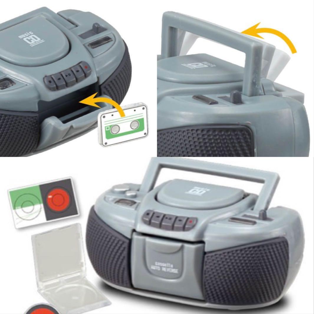 Epoch capsule collection radio and cassette player and all four kinds of CD N.3