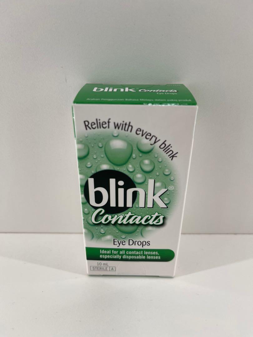 Blink Eye Drops for contact lenses, Beauty & Personal Care, Vision Care