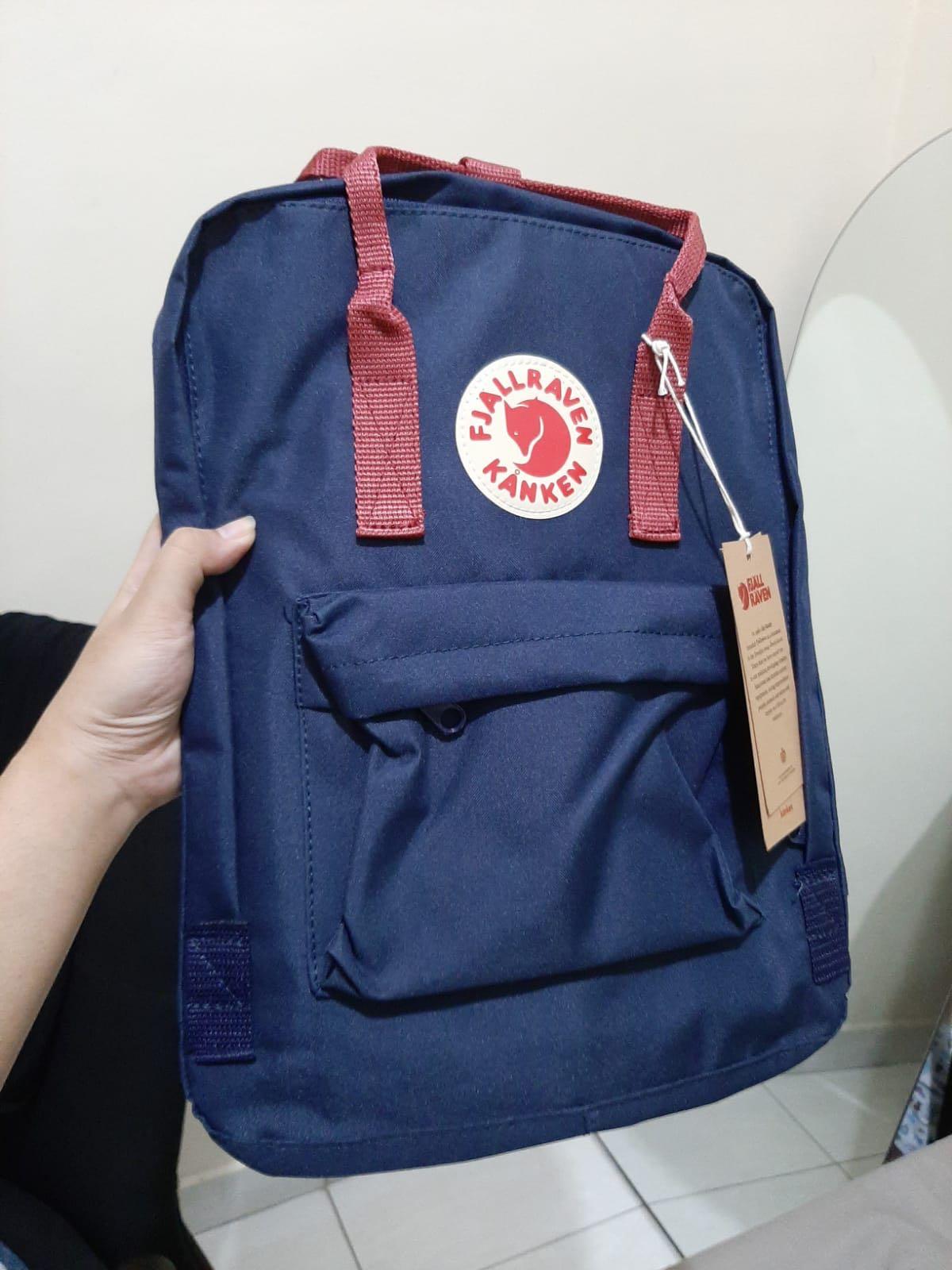 ox red kanken backpack