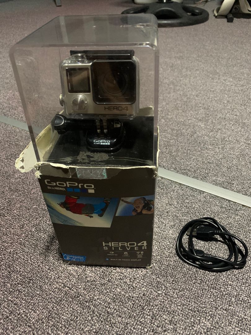 Gopro Hero 4 Silver Photography Video Cameras On Carousell
