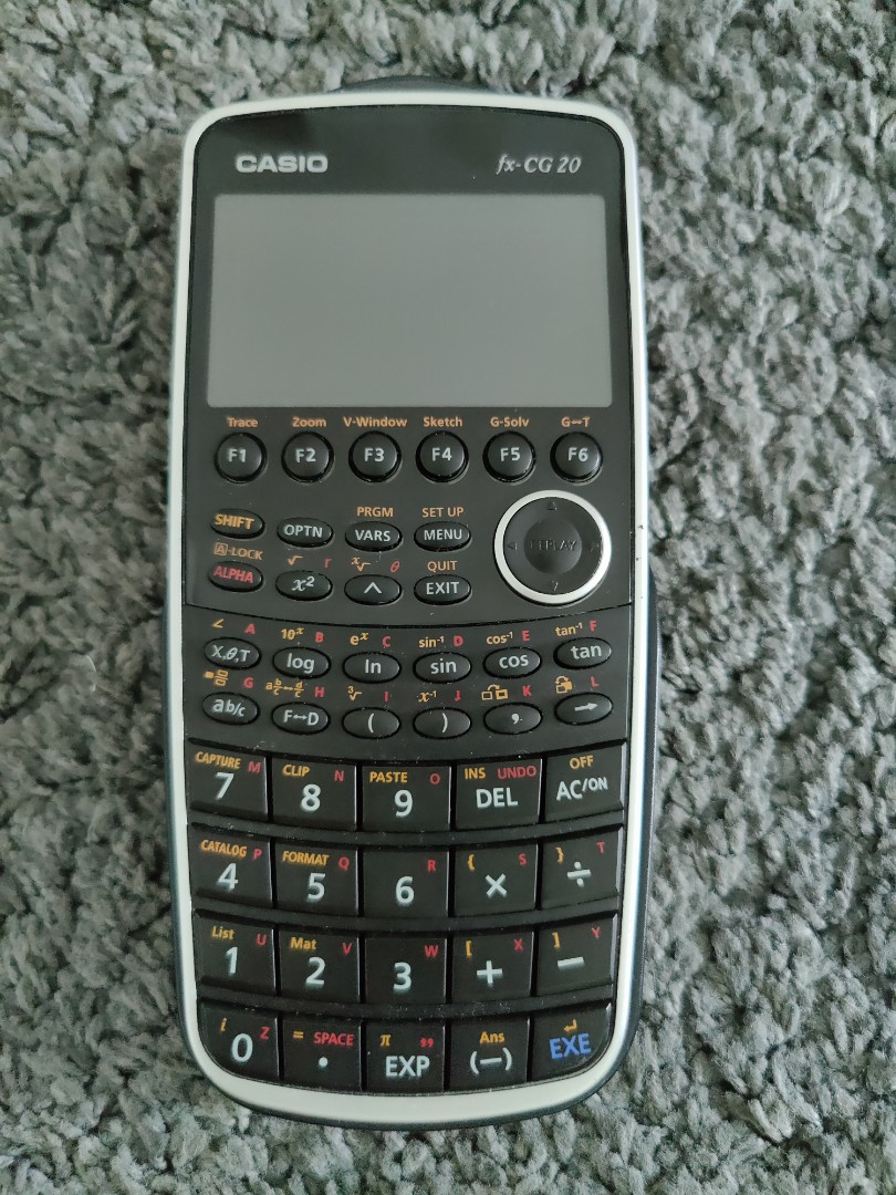Graphing calculator Casio fx-CG20, 音響器材, 音樂播放裝置MP3及CD Player - Carousell