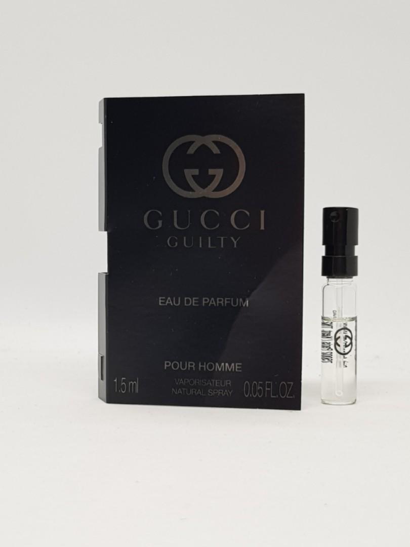 Gucci Assorted Perfume Sample Vials Beauty Personal Care
