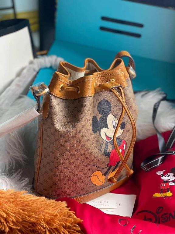 NEW Gucci Disney Mickey Bucket Bag Collector's Item