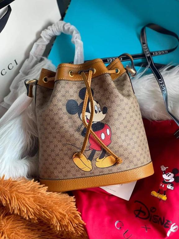 NEW Gucci Disney Mickey Bucket Bag Collector's Item