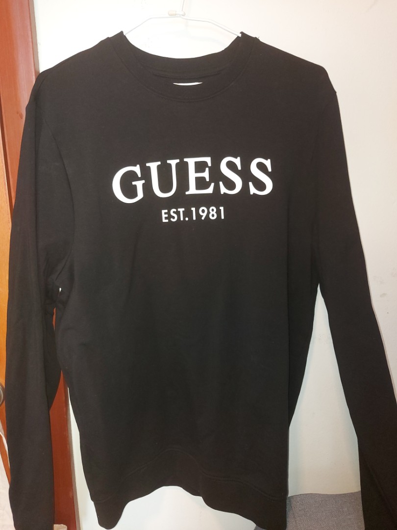 guess pullover mens
