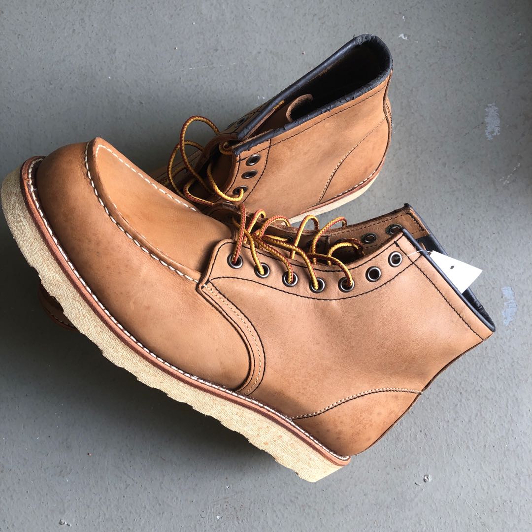 Hawkins moc cheap toe boots