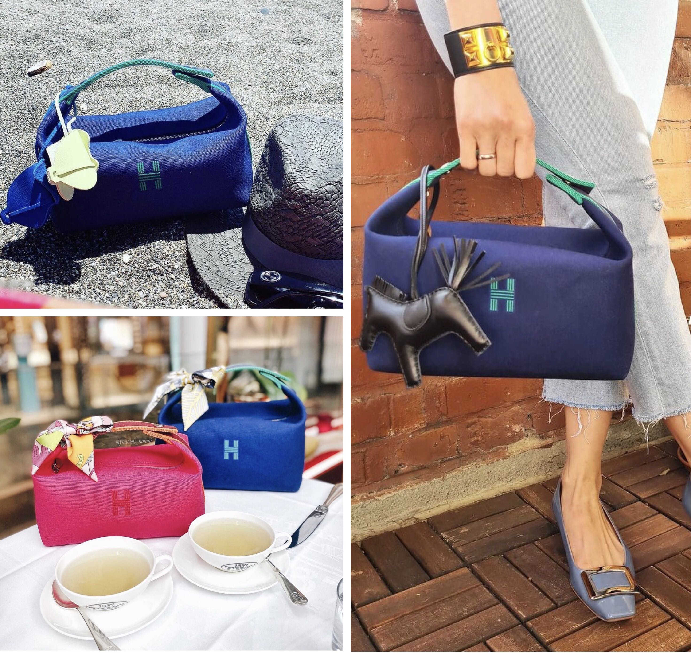 Bride-A-Brac Handbag GM size in Bleu Nuit – Diamonds in Dubai