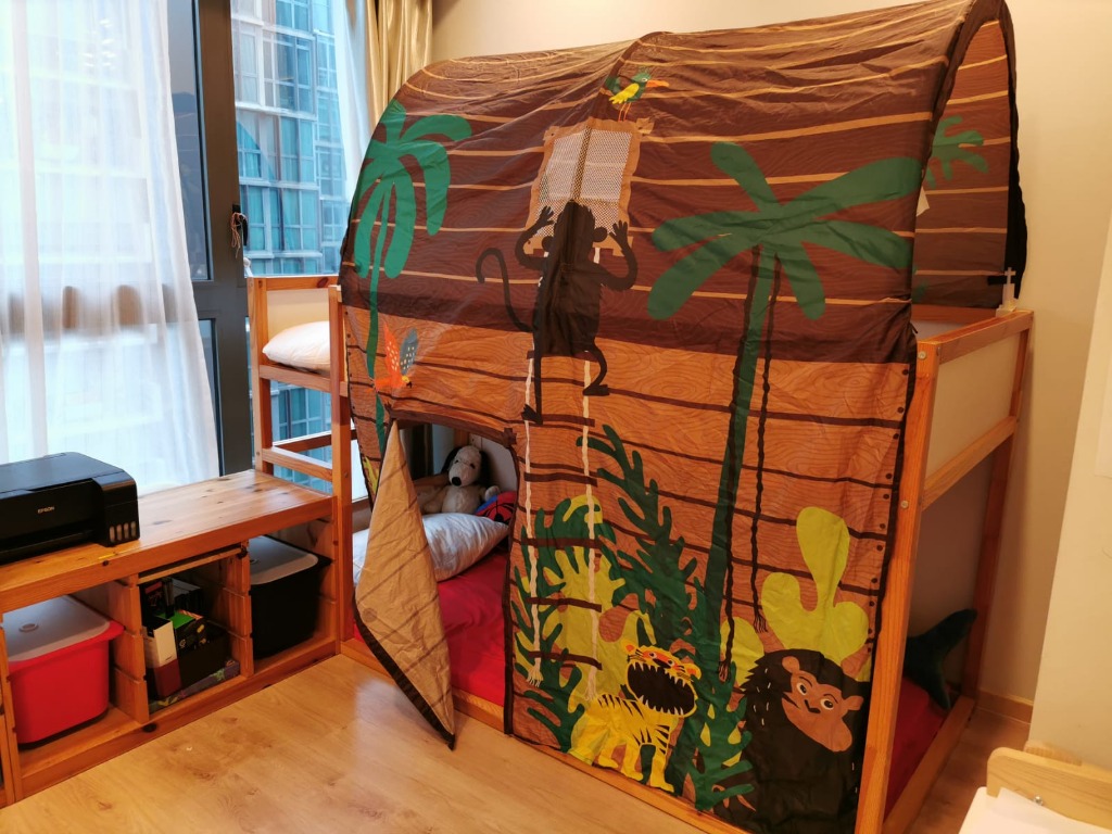 Ikea kura jungle shop tent