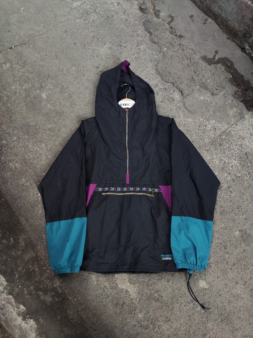 ll bean aztec windbreaker
