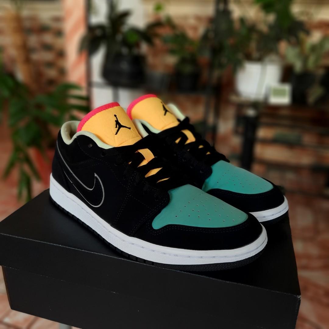 aj1 low aurora green