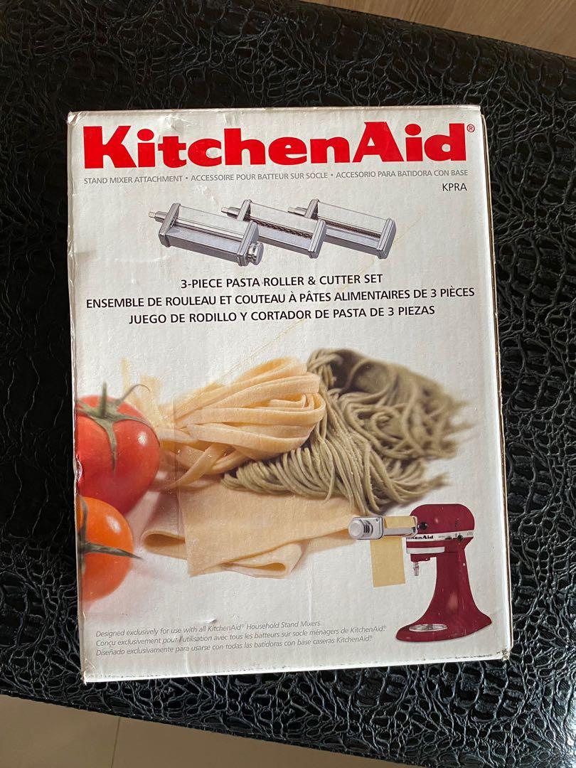 kitchenaid 3 piece pasta roller and cutter