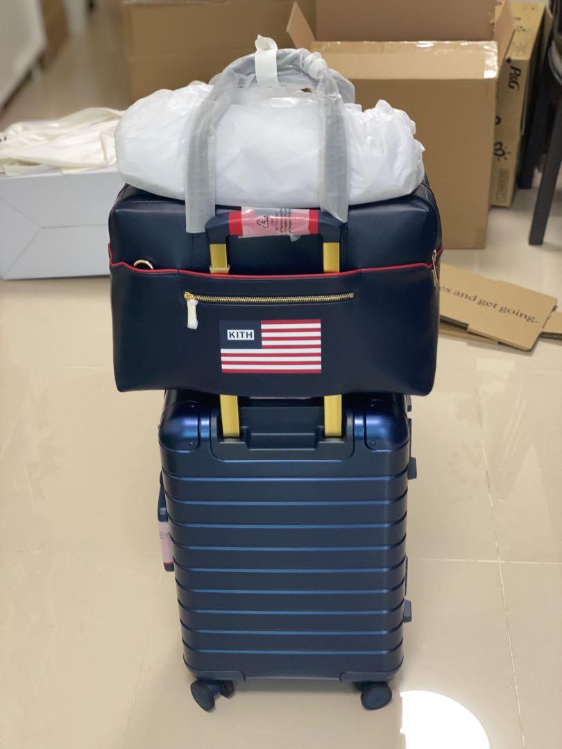 Kith For Team USA & Away Aluminum Bigger Carry-On Luggage 'Navy