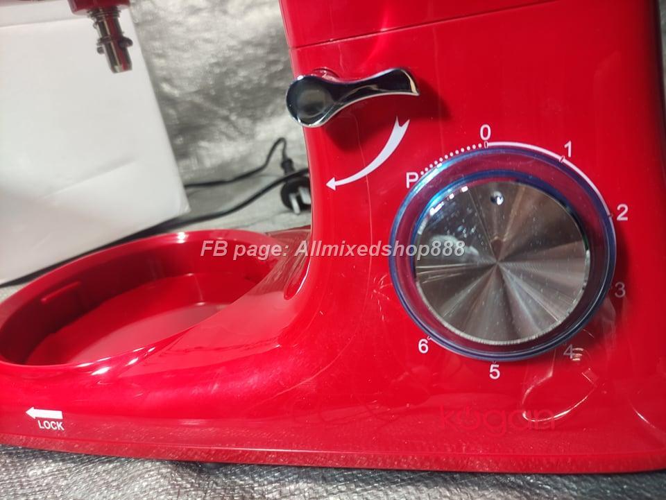 Kogan 1400W Classic Stand Mixer (Red), Furniture & Home Living