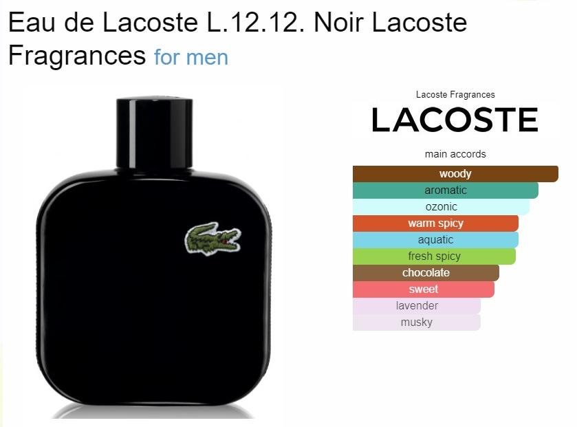 Lacoste black perfume review store