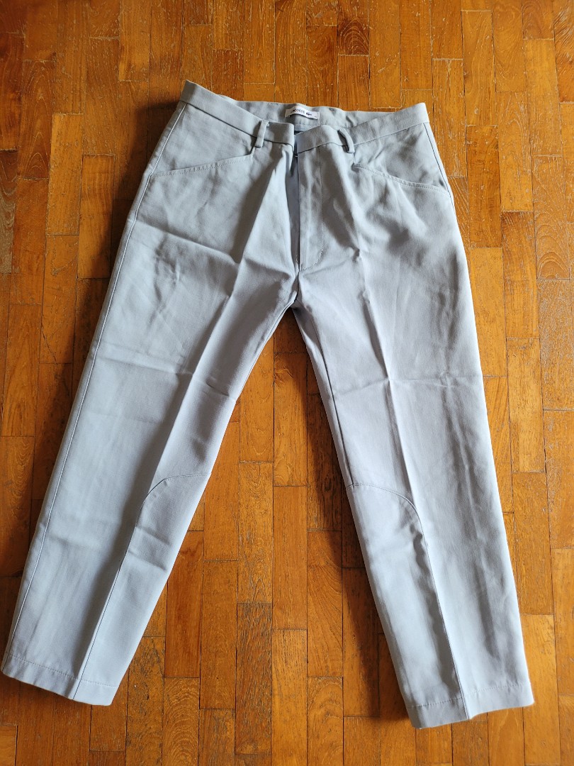 Lacoste light blue pants, Men's Fashion 