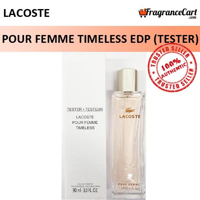 Lacoste Pour Femme Timeless EDP for Women 90ml Tester Eau de Parfum Brand New 100 Authentic Perfume Fragrance Beauty Personal Care Fragrance Deodorants on Carousell