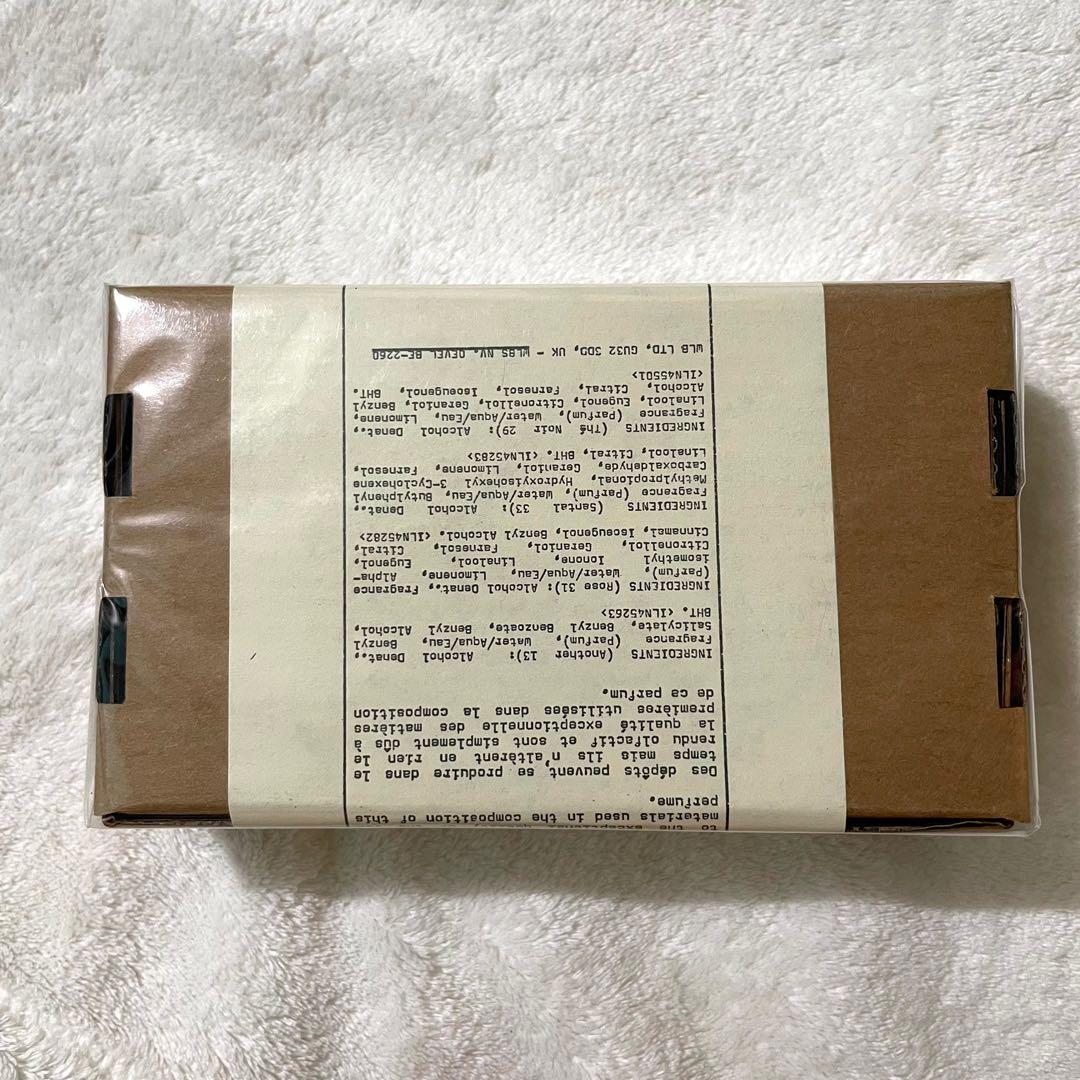 Le Labo Discovery Set (Category: Fragrance & Deodorants) located in Manila. Submitted by _shiznits (Listing ID 1105691970, Image 3). Description: Le Labo Discovery Set >Another 13 > Rose 31 > Santal 33 > The Noir 29 US Tester Eau de Parfum 4 x 5ml .