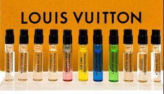 3 x Louis Vuitton 2ml Perfume Les Extraits Cosmic Cloud Stellar Times  Rhapsody