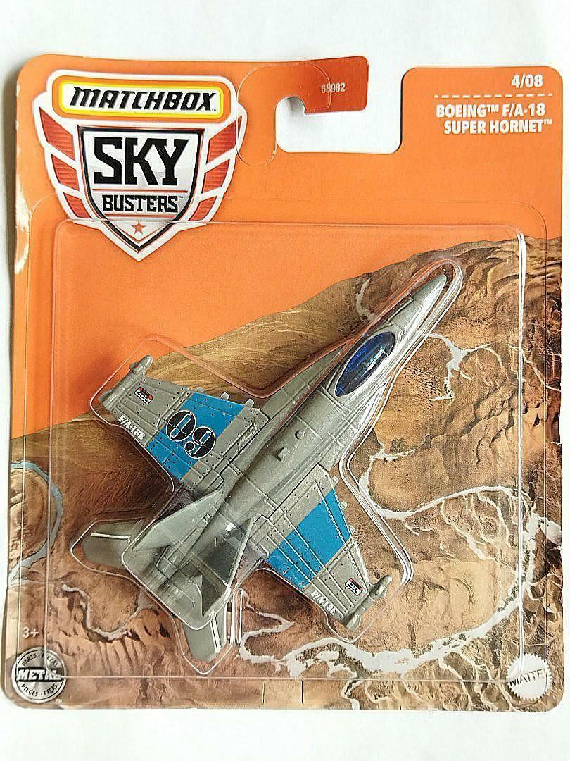 Details about   Matchbox SKYBUSTERS Boeing F/A-18 Super Hornet 1:8 SCALE  Sky Busters 4/31 