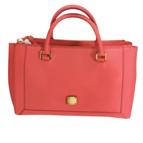 Mcm mini saffiano leather satchel cheap