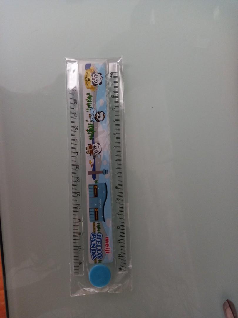 Meiji Hello panda ruler, Hobbies & Toys, Stationery & Craft, Stationery ...