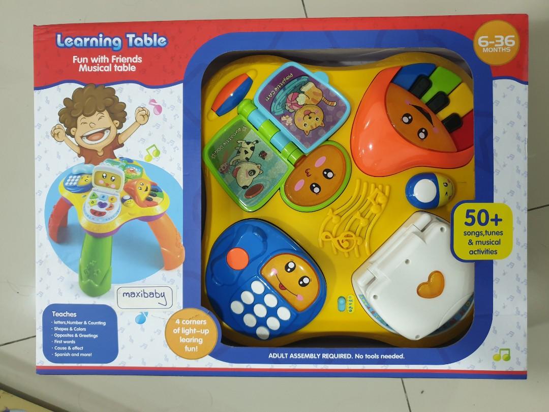 Musical Learning Table (English Version) Baby Educational Toy