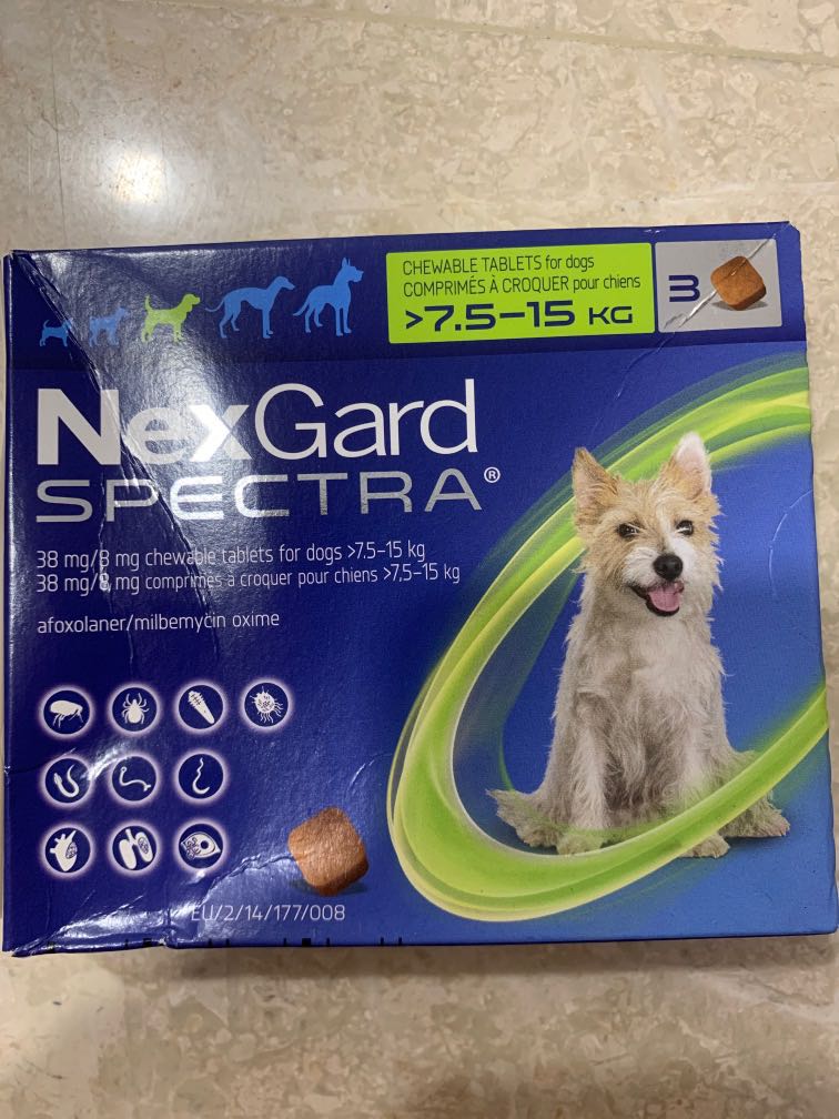 Nexguard Spectra, Pet Supplies, Homes & Other Pet Accessories on Carousell