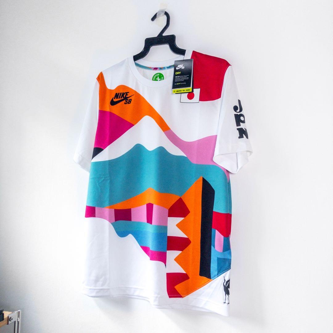 Nike SB x Parra Japan Federation Kit Crew Jersey ‘White/Black’ - M