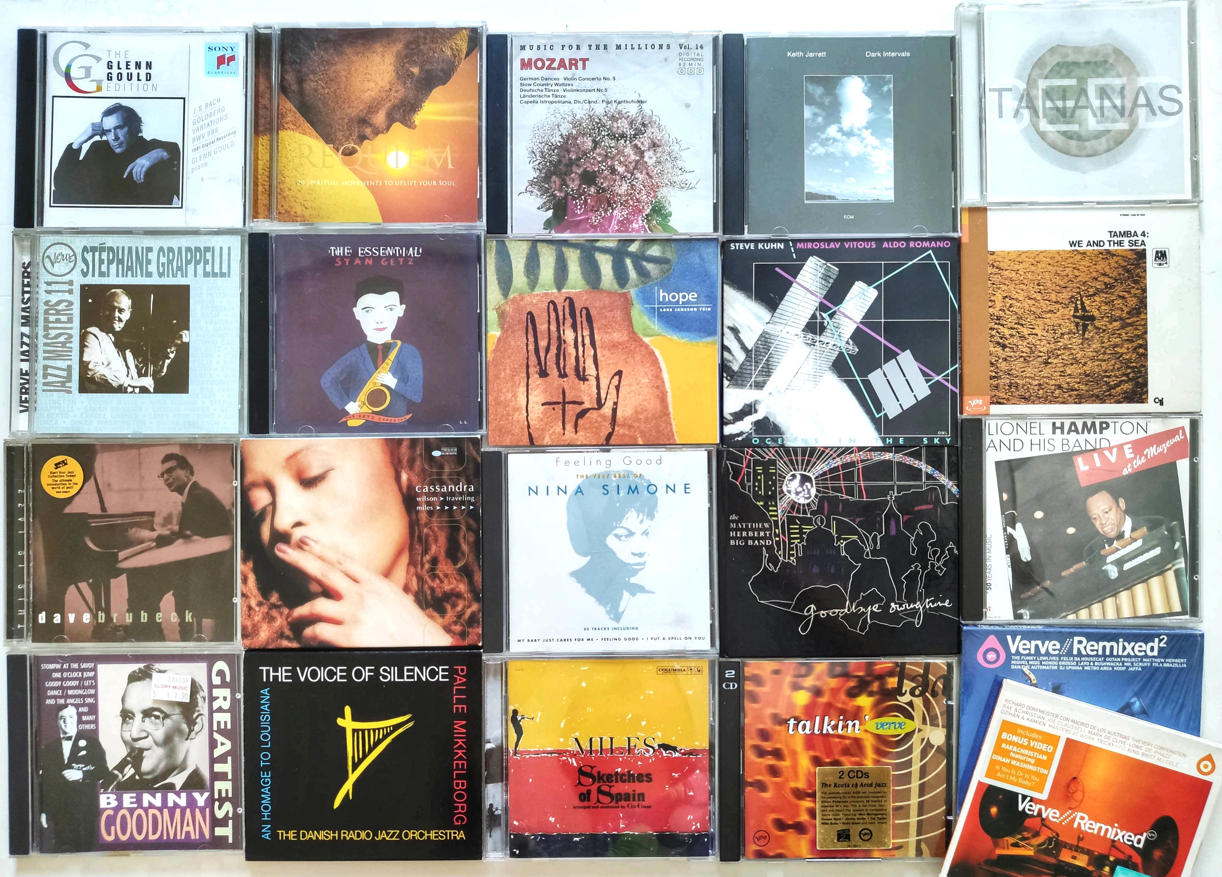 Verve Roots of Acid Jazz Benny Goodman Lionel Hampton big band Matthew Herbert Goodbye Swingtime