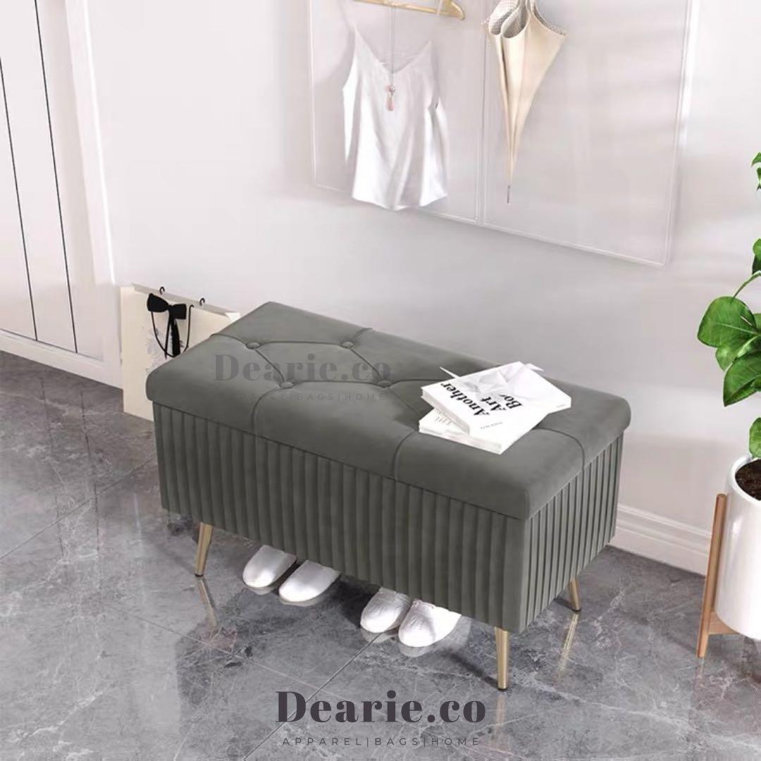 Nordic Storage Bench Stool Hallway shoe bench Brand New Multipurpose