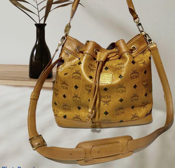 Authentic MCM tote bag, Luxury, Bags & Wallets on Carousell