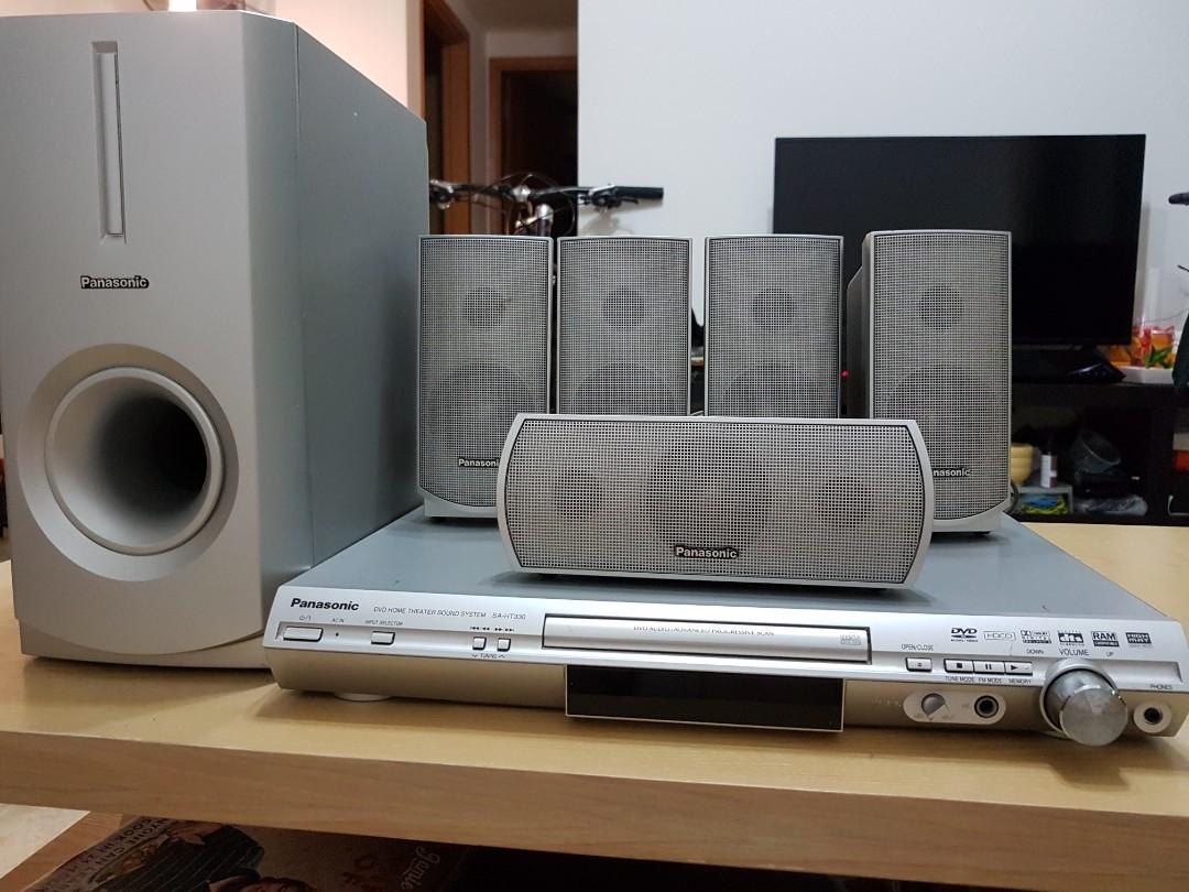 Panasonic Sa Ht 850 Dvd Home Theater Sound System Panasonic DVD Home Theatre Sound System, Audio, Soundbars, Speakers