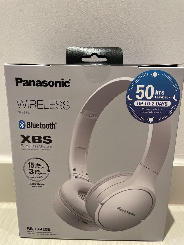 Panasonic Wireless Headphone RBHF420B, Audio, Headphones & Headsets on