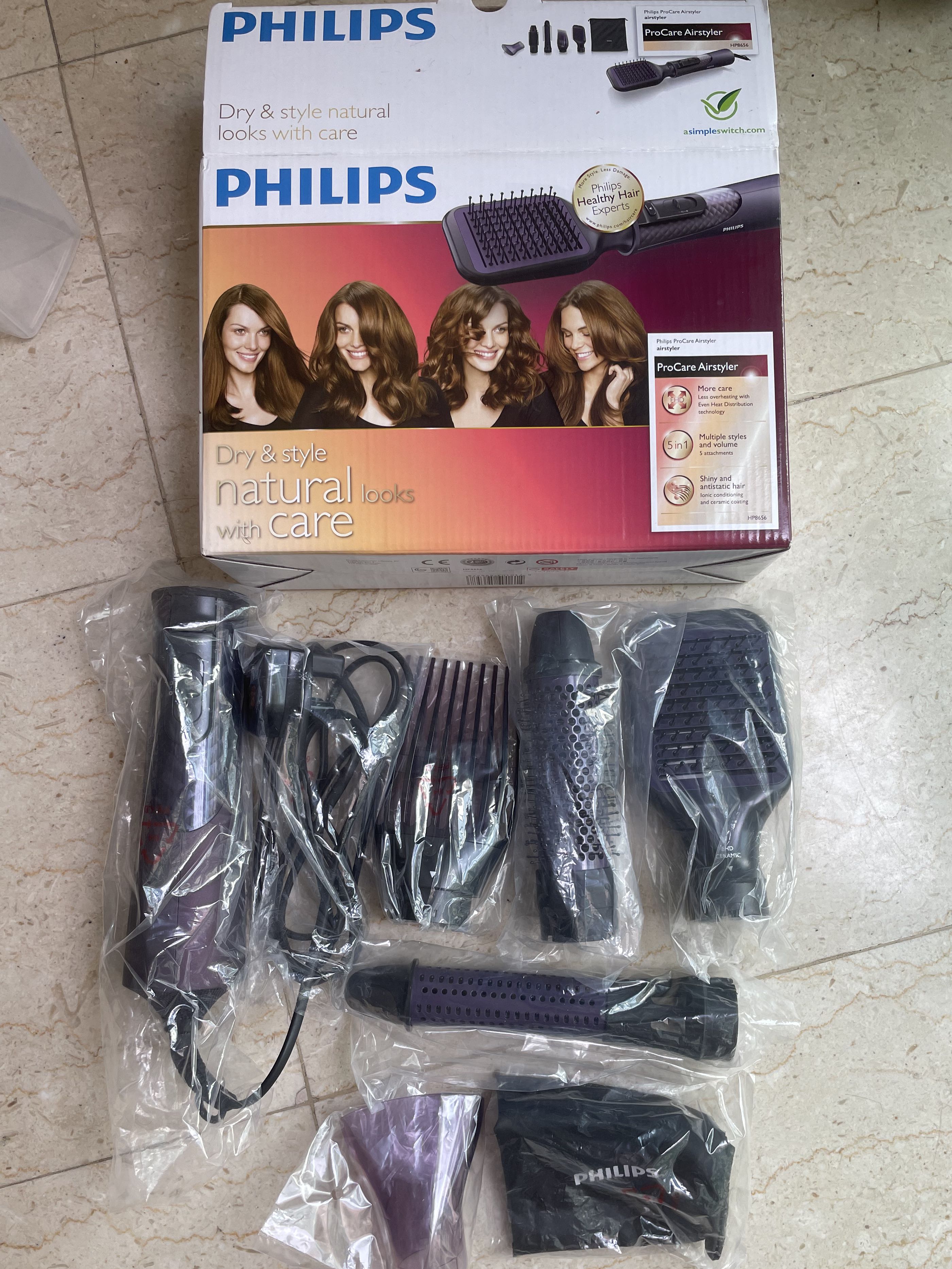 Philips ProCare Airstyler hair dryer, Beauty & Personal Care, Hair on ...