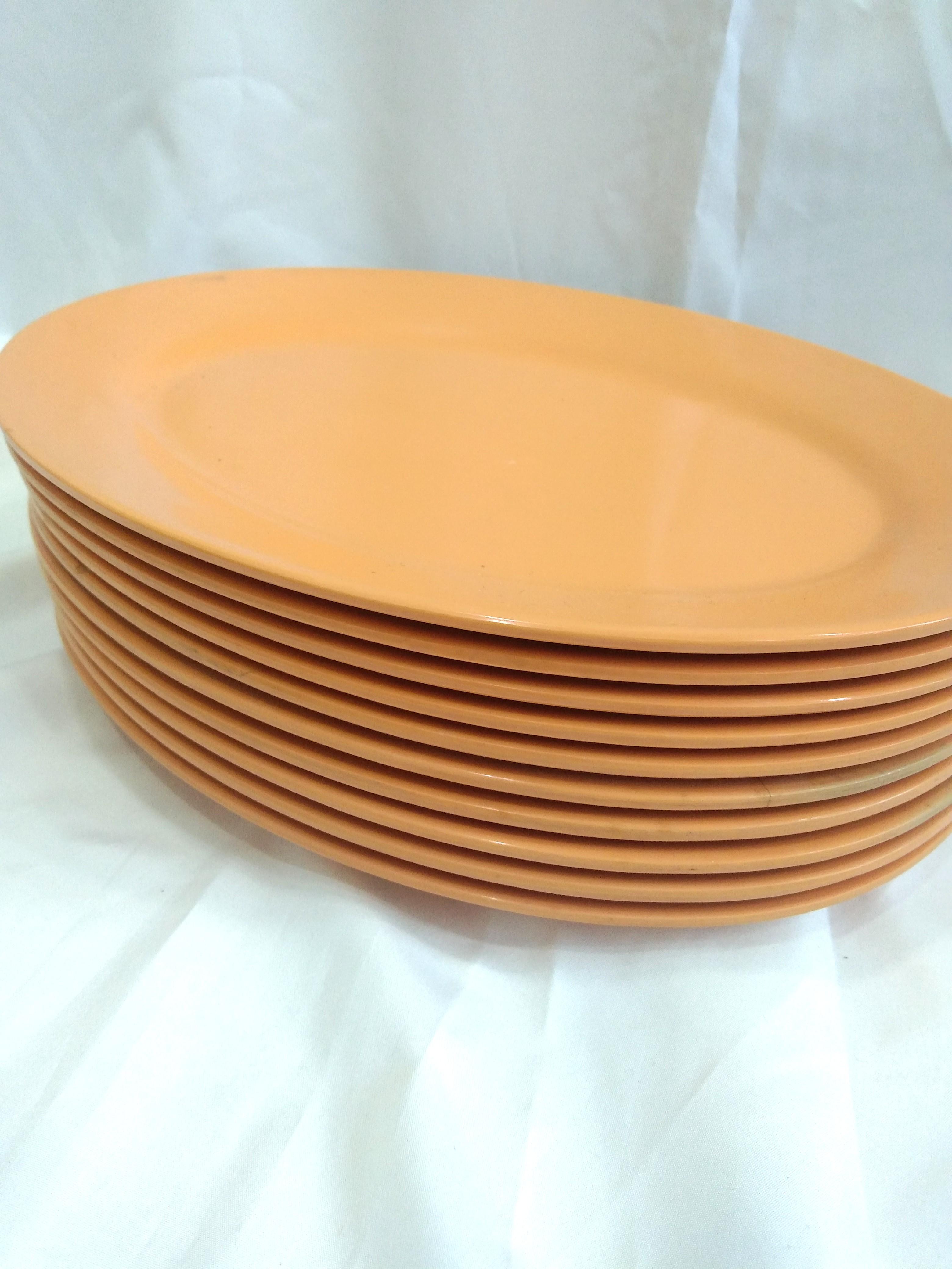 Plastic plate big x10 Furniture Home Living Kitchenware